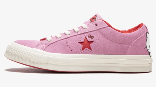Converse One Star Ox "hello Kitty - Skate Shoe, HD Png Download, Free Download
