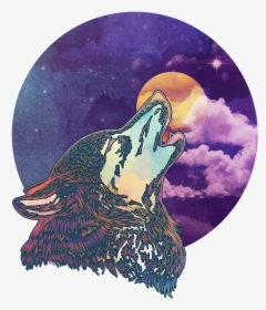Wolf Howling At Moon, HD Png Download, Free Download