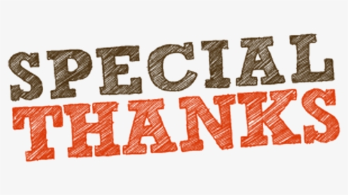 Special Thanks , Png Download - Special Thank You Png, Transparent Png, Free Download