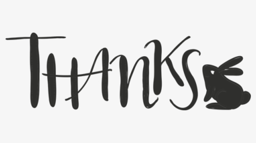 Thank You Easter Word Art - Calligraphy, HD Png Download, Free Download