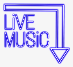 #neon #music #blue #livemusic #freetoedit #mimi #sticker - Live Music Neon Png, Transparent Png, Free Download