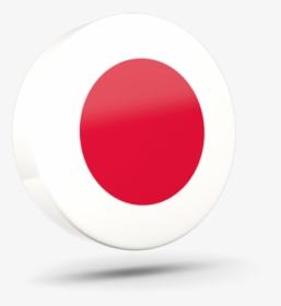 Glossy Round Icon 3d - Japan Flag 3d Png, Transparent Png, Free Download
