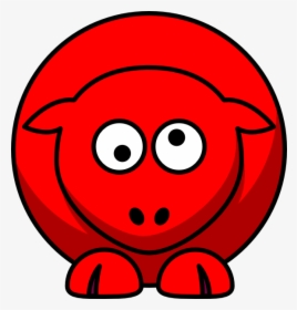 Red Eyes Free On - Cartoon Clipart Gnu, HD Png Download, Free Download