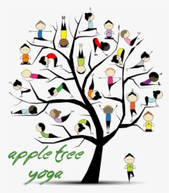 Kids Clip Art Yoga, HD Png Download, Free Download