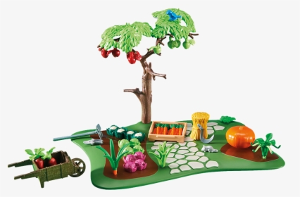 Apple Tree Clipart Garden - Playmobil 6417, HD Png Download, Free Download