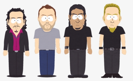 Metallica South Park Style, HD Png Download, Free Download
