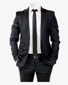 Photo Editing Outsourcing Invisible Mannequin - Black Tie Optional Mens Suit, HD Png Download, Free Download