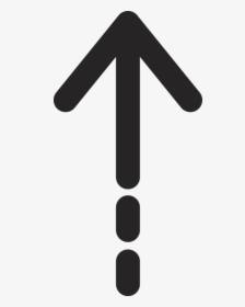 Double Dot Up Arrow - Png Dot Arrow Icon, Transparent Png, Free Download