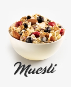 Oatmeal Clipart Muesli - Bowl Of Muesli Png, Transparent Png, Free Download
