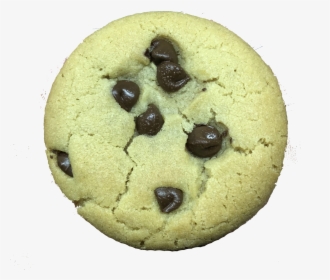 Chocolate Chip Cookie - Green Cookie Png, Transparent Png, Free Download
