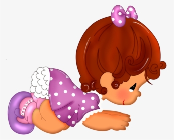 Baby Girl Cartoon Free Clipart - Baby Girl Clipart, HD Png Download, Free Download