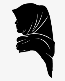#muslim Girl Png - Gambar Siluet Wanita Berhijab, Transparent Png, Free Download