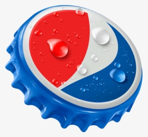 Pepsi Bottle Cap Logo, HD Png Download, Free Download