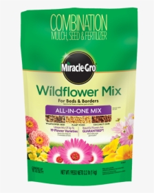 Miracle Gro Wildflower Mix, HD Png Download, Free Download