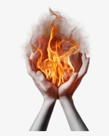 Holy Ghost Fire Png - Fire In Hands Png, Transparent Png, Free Download
