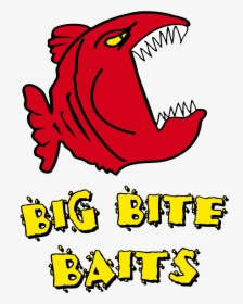 Transparent Bite Mark Png - Big Bite Baits Logo, Png Download, Free Download