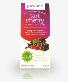 Powbab Tart Cherry Supplement Bites"  Class="lazyload - Flyer, HD Png Download, Free Download