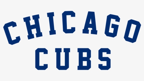 Chicago Cubs Logo 1917 - Chicago Cubs Text Logo, HD Png Download, Free Download