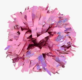 Home / Poms / Metallic Poms / Metallic Holographic - Mesh Wreath With Ribbon, HD Png Download, Free Download