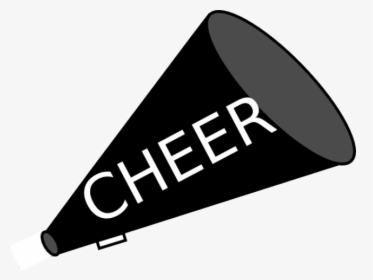 Graphic Transparent Download Cheerleading Clipart Images - Black And White Cheerleading Clipart, HD Png Download, Free Download