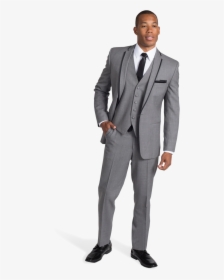 Gray Framed Notch Lapel Tuxedo - Harry Potter Costumes For Men, HD Png Download, Free Download