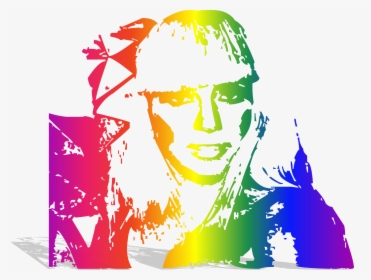 Lady Gaga Clipart - Lady Gaga Vector Art, HD Png Download, Free Download