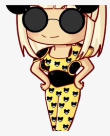 Lady Gaga Caricatura, HD Png Download, Free Download