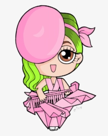 Mq Pink Ladygaga Princess Chibi - Chibis Lady Gaga, HD Png Download, Free Download