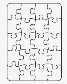 Jigsaw Puzzle Pattern Png, Transparent Png, Free Download