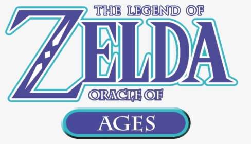The Legend Of Zelda Oracle Of Ages - Legend Of Zelda Oracle Of Ages Logo, HD Png Download, Free Download