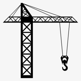 Tower Crane - Tower Crane Icon Png, Transparent Png, Free Download