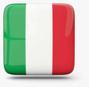 Glossy Square Icon - Italy Flag Icon Square, HD Png Download, Free Download