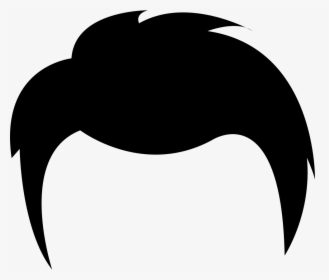 Cartoon Hair Png - Black Hair Cartoon Male, Transparent Png, Free Download