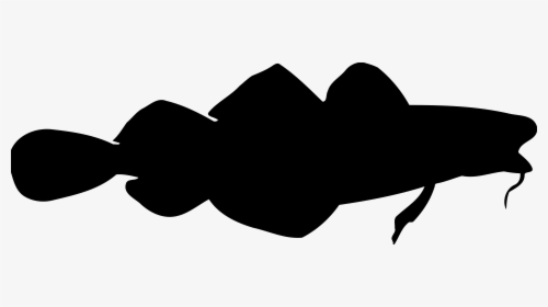 Silhouette Cod Drawing Clip Art - Silhouette Of A Cod Fish, HD Png Download, Free Download