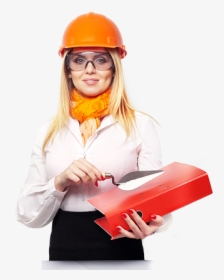 Industrial Worker Png Free Download - Engineer Woman Png, Transparent Png, Free Download