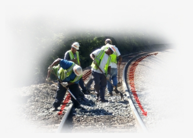 From Railroad Track - Construction Worker, HD Png Download, Free Download