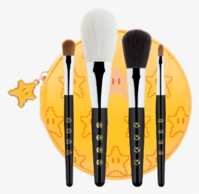 Festive Makeup Brush Sets Christmas Bobbi Brown Mac - Makeup Brushes, HD Png Download, Free Download