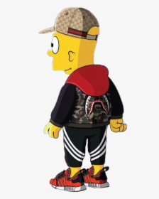 #bart #simpson #simpsons #thesimpsons #yeezy #fresh - Hypebeast Bart Simpson, HD Png Download, Free Download