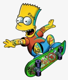Bart Simpson - Bart Simpson El Barto, HD Png Download, Free Download