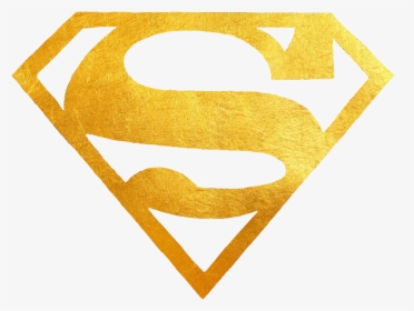 #supermanlogo #gold #logo #freetoedit - Superman Svg File Free, HD Png Download, Free Download