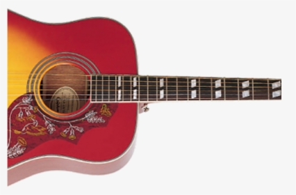 Acoustic Guitar Png Transparent Images - Epiphone Hummingbird Acoustic Guitar, Png Download, Free Download