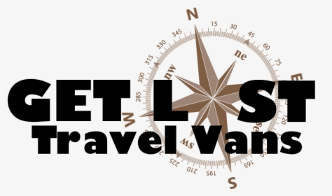 Get Lost Travel Vans Logo - Graphic Design, HD Png Download, Free Download