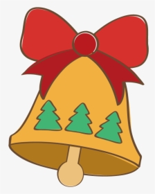 Transparent Jingle Bells Png - Easy Christmas Bell Drawing, Png Download, Free Download