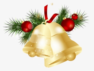 Jingle Bells Png Free Background - New Year Decoration Png, Transparent Png, Free Download