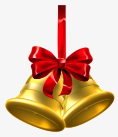 Christmas Bell Png - Christmas Decorations Png Bell, Transparent Png, Free Download