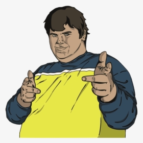 Fat Guy Clipart Transparent Background - Thumbs Up Guy Clipart, HD Png Download, Free Download