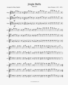 Jingle Bells Flute Sheet Music With Notes, HD Png Download, Free Download