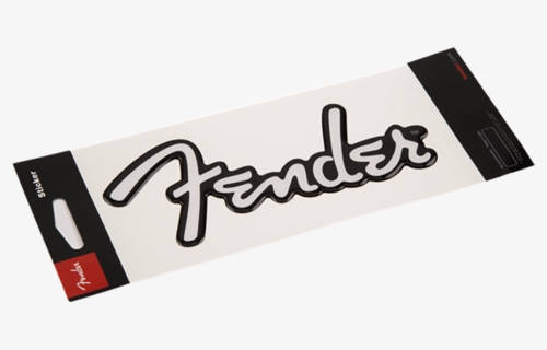 Fender Logo 3d Sticker - Fender, HD Png Download, Free Download