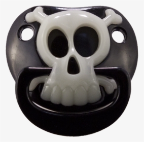 Baby Pacifier With Skulls, HD Png Download, Free Download