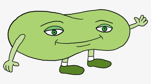 Fat Green Beans Cartoon, HD Png Download, Free Download